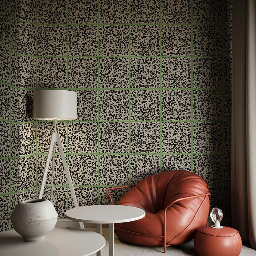 Fuga Kiwi | Wallpaper — carta da parati MaVoix by Studio Lievito