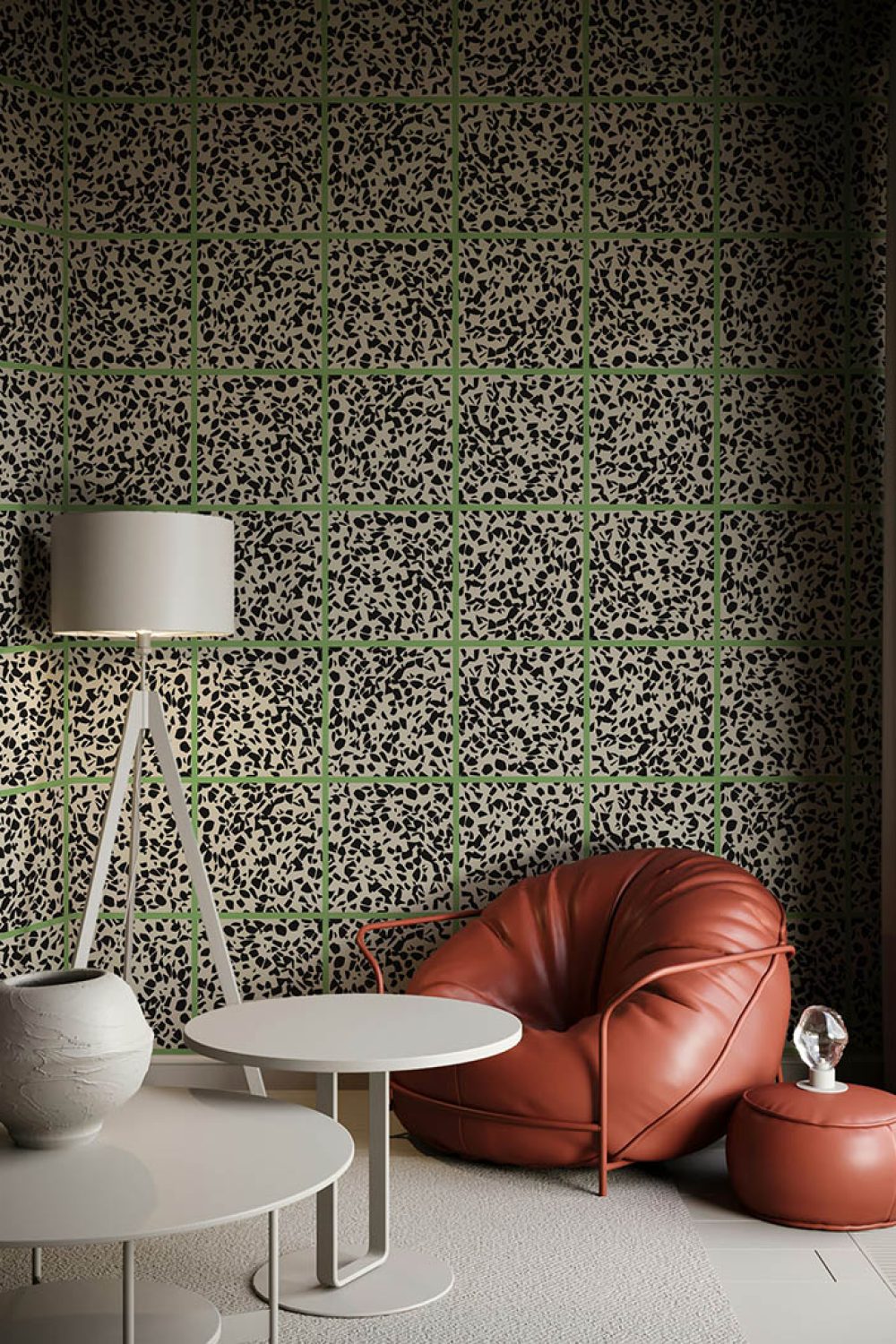 Fuga Kiwi | Wallpaper — carta da parati MaVoix by Studio Lievito