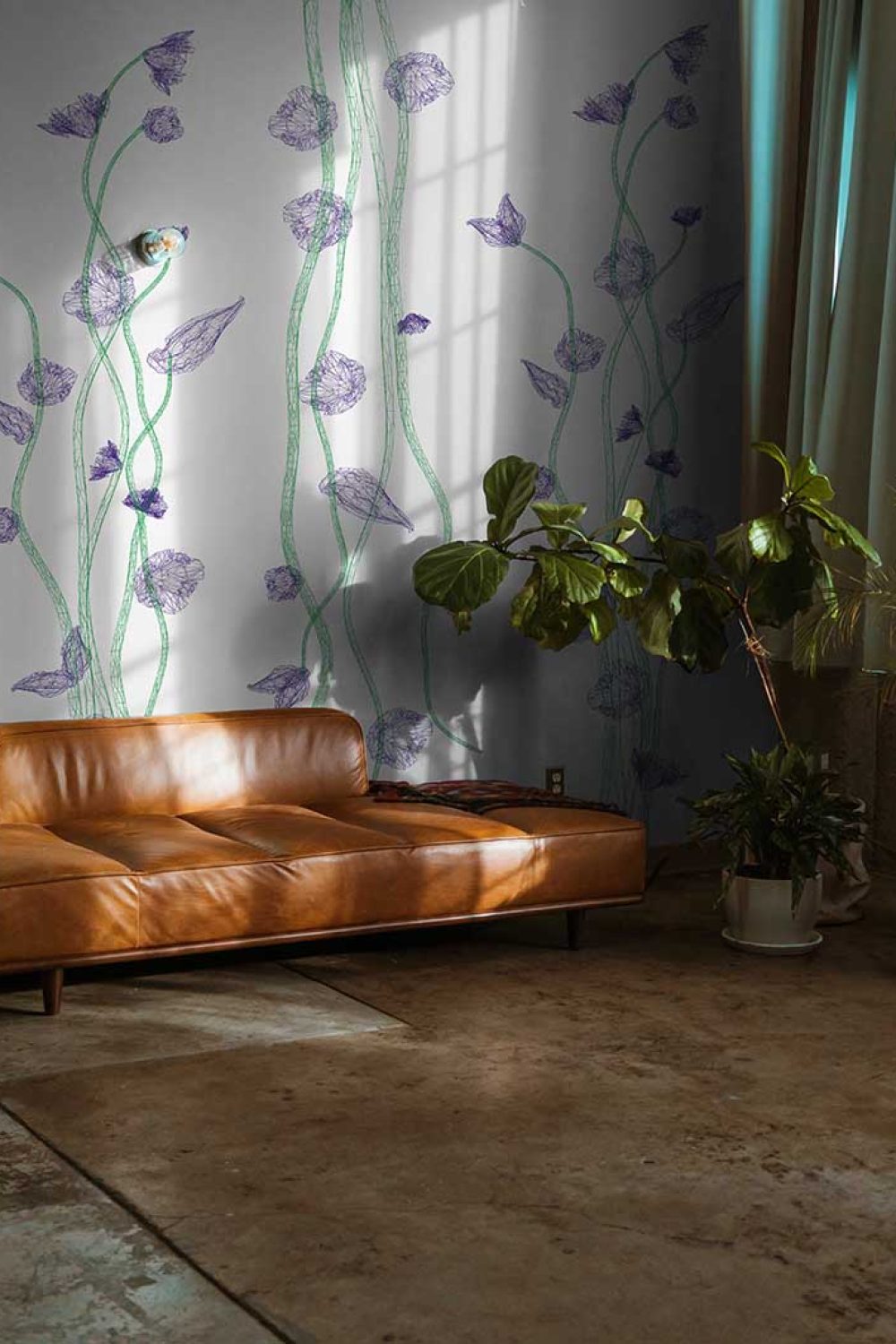 Rampicante Buganvillea | Wallpaper — carta da parati MaVoix by Antonio Barbieri