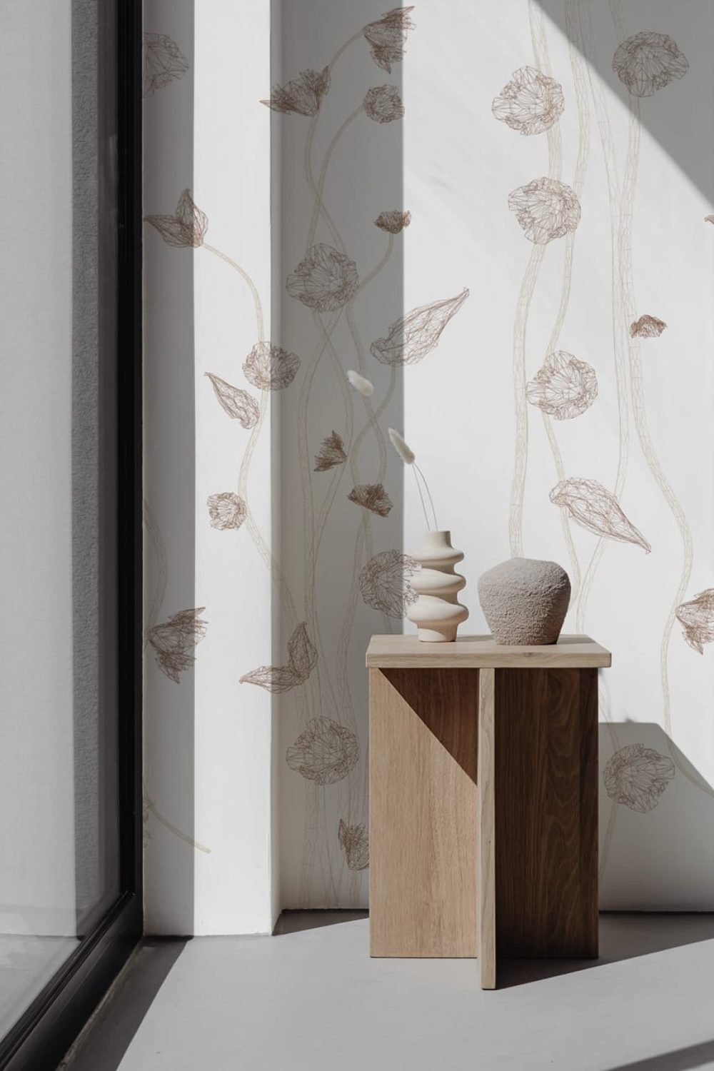 Rampicante Terracotta | Wallpaper — carta da parati MaVoix by Antonio Barbieri