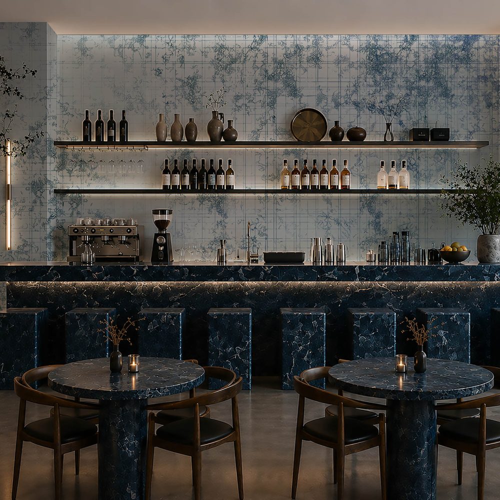 Revelation II Celestite | Wallpaper — carta da parati MaVoix by Costantino Gucci