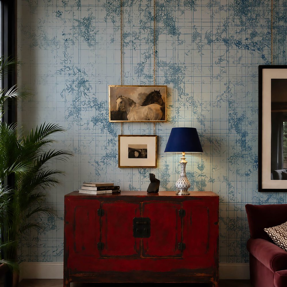 Revelation II Celestite | Wallpaper — carta da parati MaVoix by Costantino Gucci