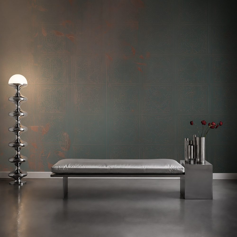 Revelation III Rame Antico | Wallpaper — carta da parati MaVoix by Costantino Gucci