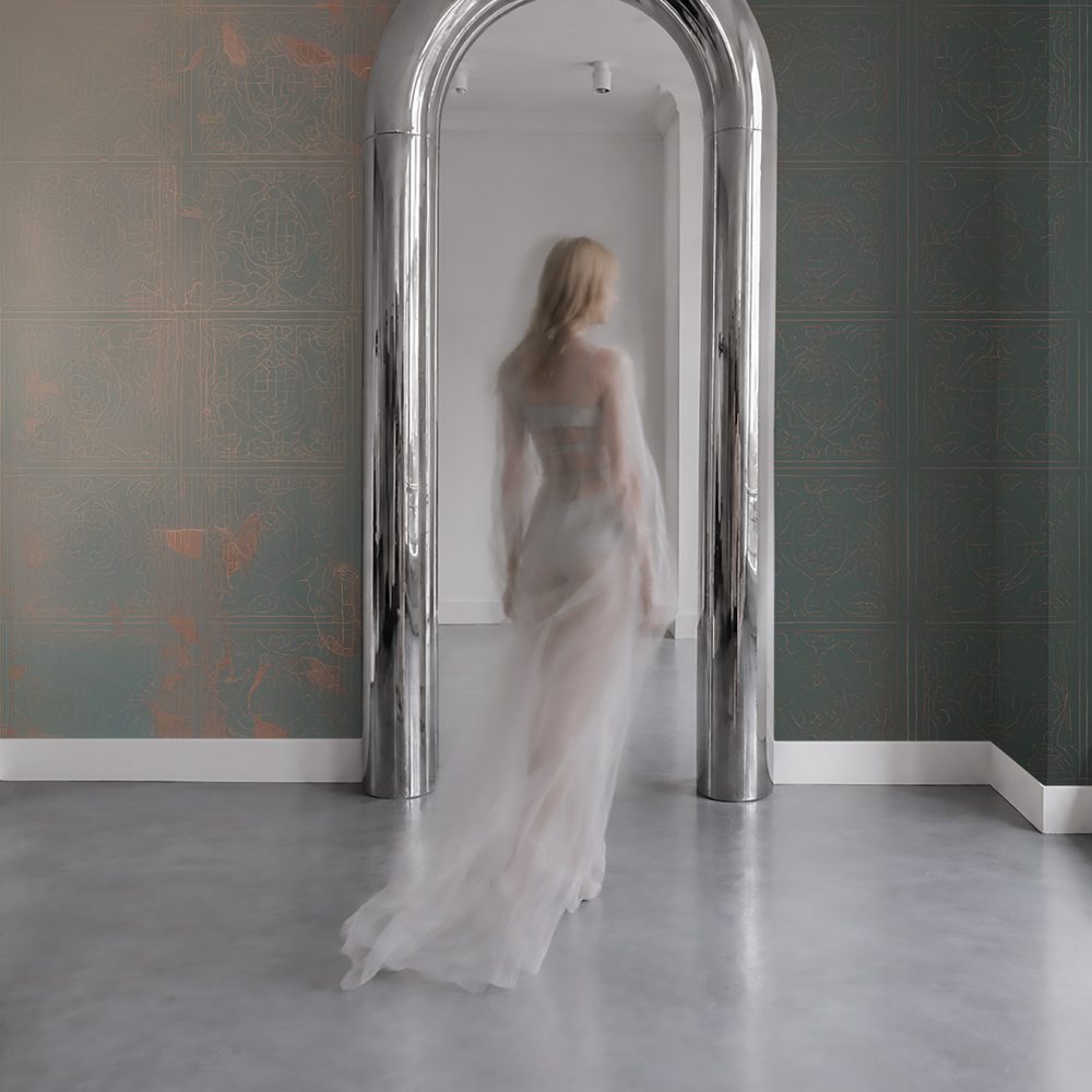 Revelation III Rame Antico | Wallpaper — carta da parati MaVoix by Costantino Gucci