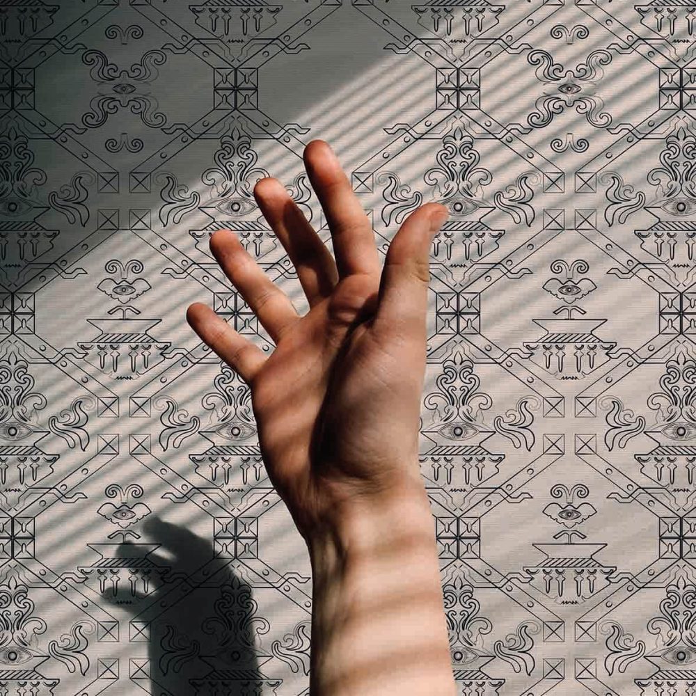 Ricamo Écru Cotone | Wallpaper — carta da parati MaVoix by Marika Tardio