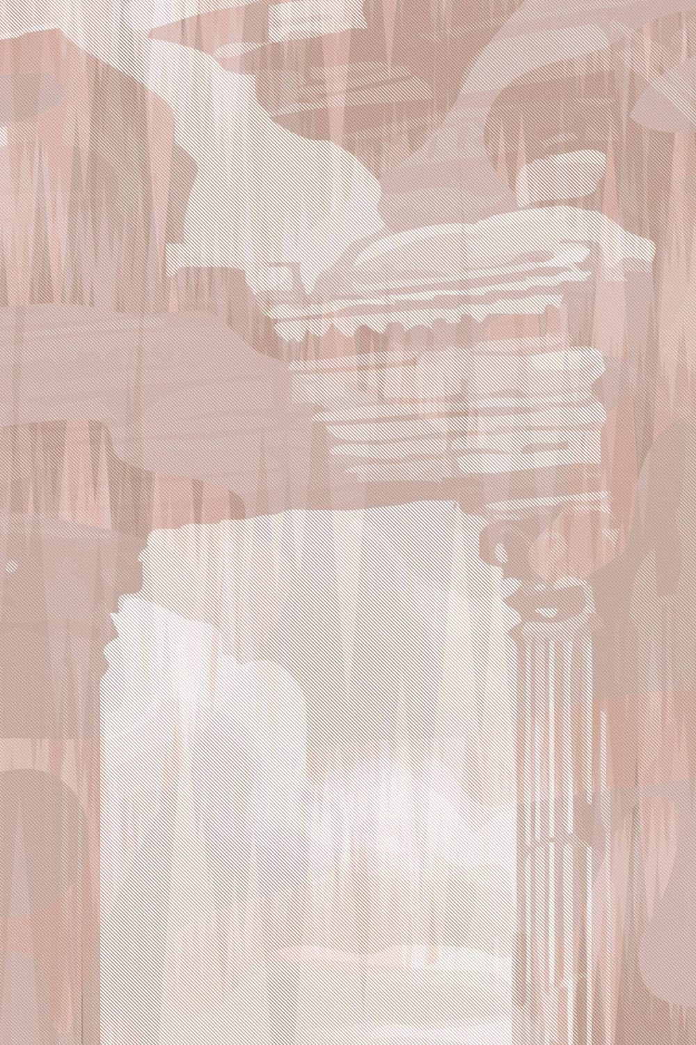 Storm of Stones and Shadows Creta Rossa – Wallpaper — carta da parati MaVoix by Magnus Gjoen