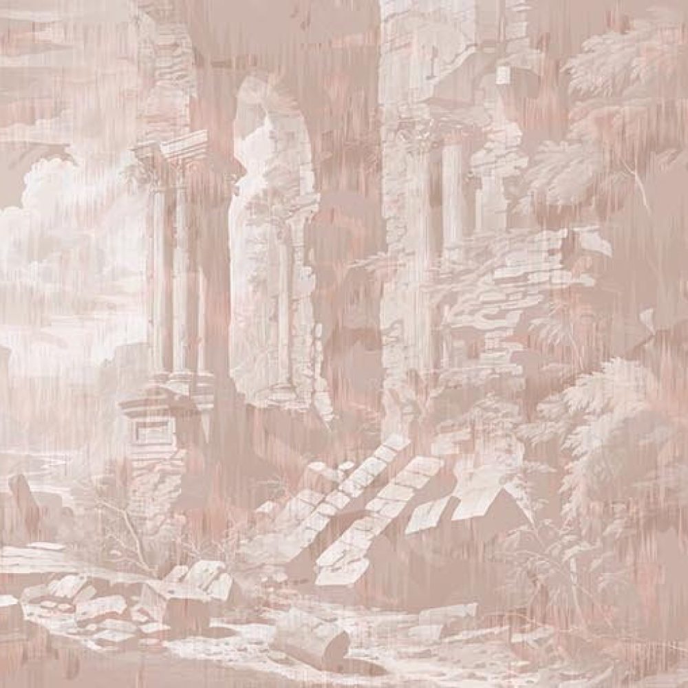 Storm of Stones and Shadows Creta Rossa – Wallpaper — carta da parati MaVoix by Magnus Gjoen