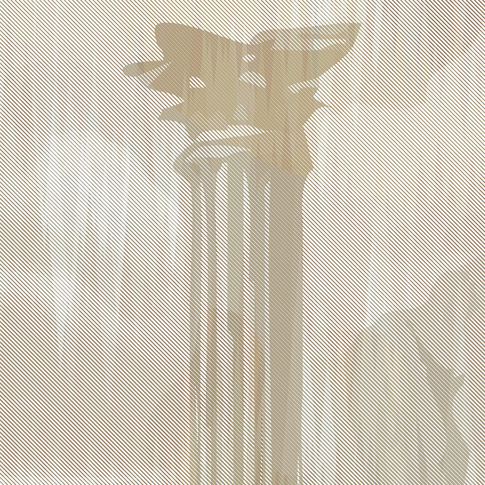 Storm of Stones and Shadows Tortora Edition | Wallpaper — carta da parati MaVoix by Magnus Gjoen
