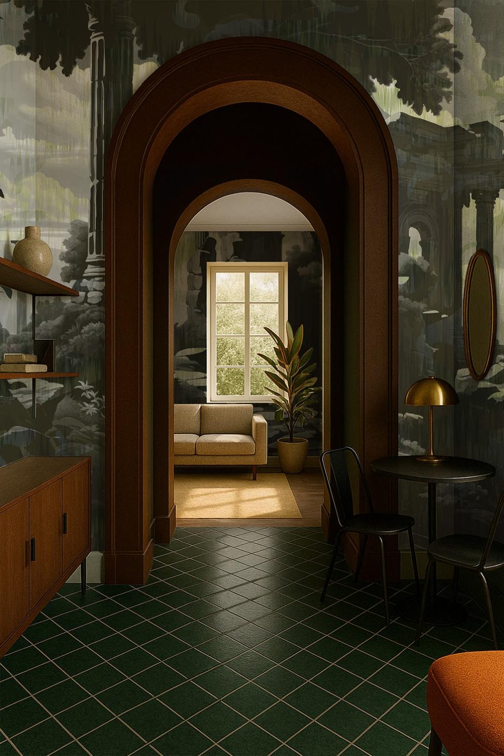 Storm of Stones and Shadows Two-Tone Musk Edition | Wallpaper — carta da parati MaVoix by Magnus Gjoen