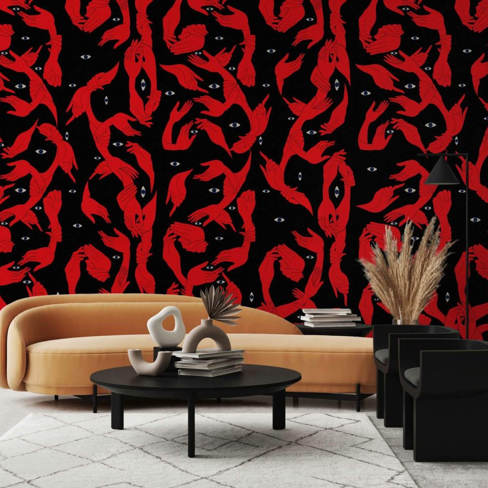 Uno, Nessuno Nero Mezzanotte | Wallpaper — carta da parati MaVoix by Marika Tardio