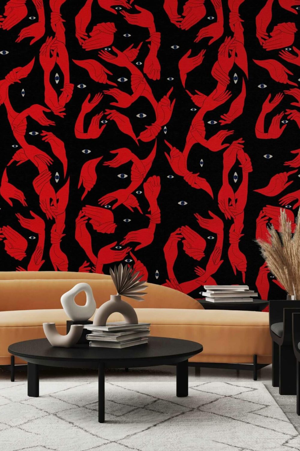 Uno, Nessuno Nero Mezzanotte | Wallpaper — carta da parati MaVoix by Marika Tardio