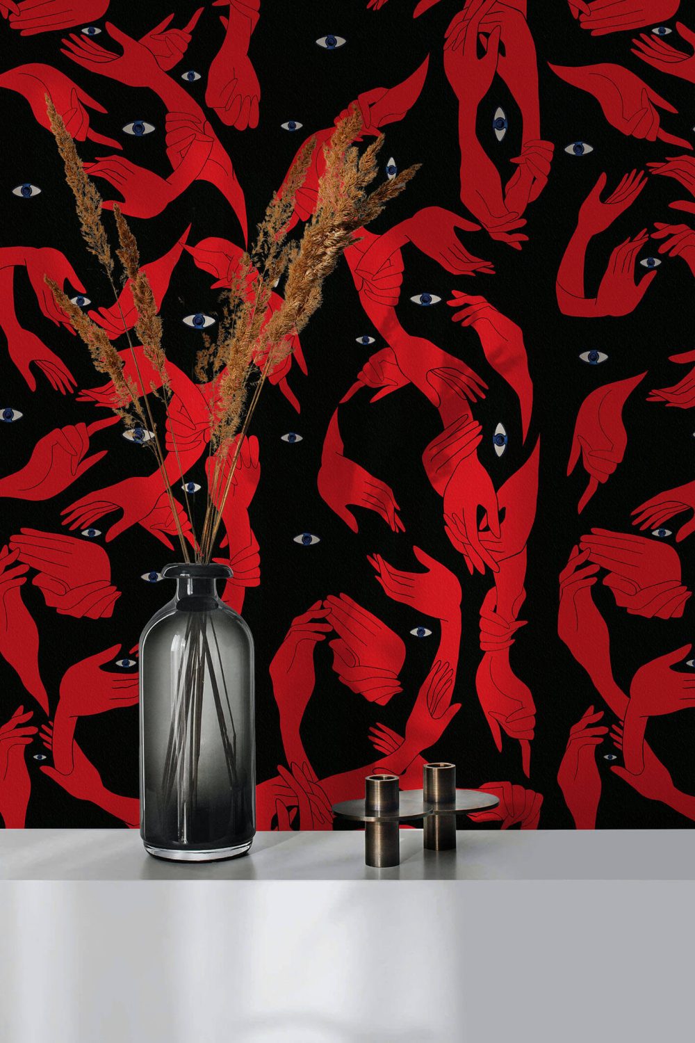 Uno, Nessuno Nero Mezzanotte | Wallpaper — carta da parati MaVoix by Marika Tardio