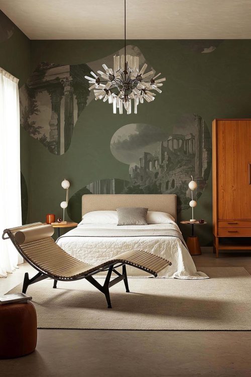 Whispers of the Forgotten Sage Green Edition | Wallpaper — carta da parati MaVoix by Magnus Gjoen