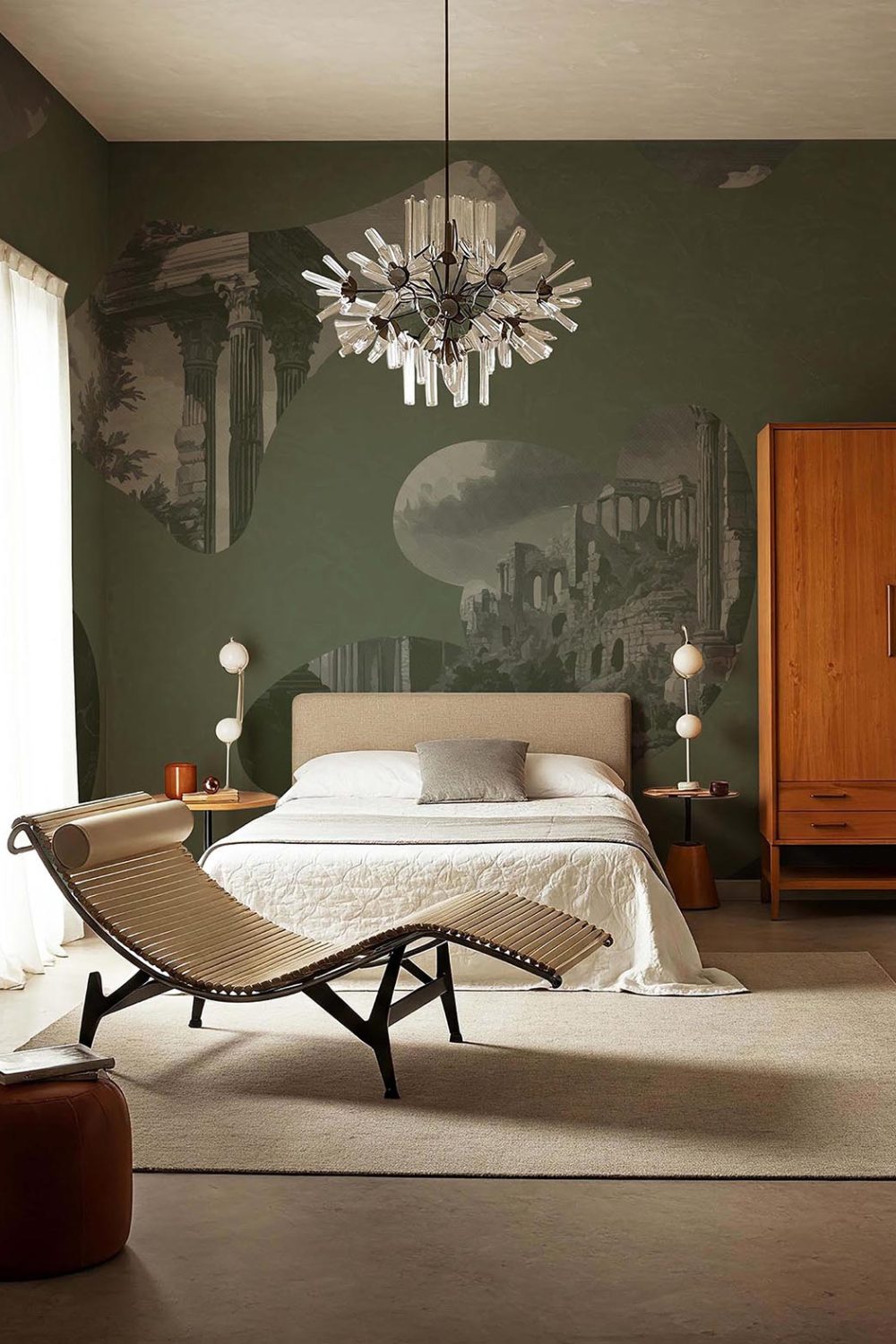 Whispers of the Forgotten Sage Green Edition | Wallpaper — carta da parati MaVoix by Magnus Gjoen
